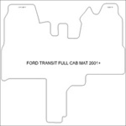 Ford Transit Van full width Cab Mats